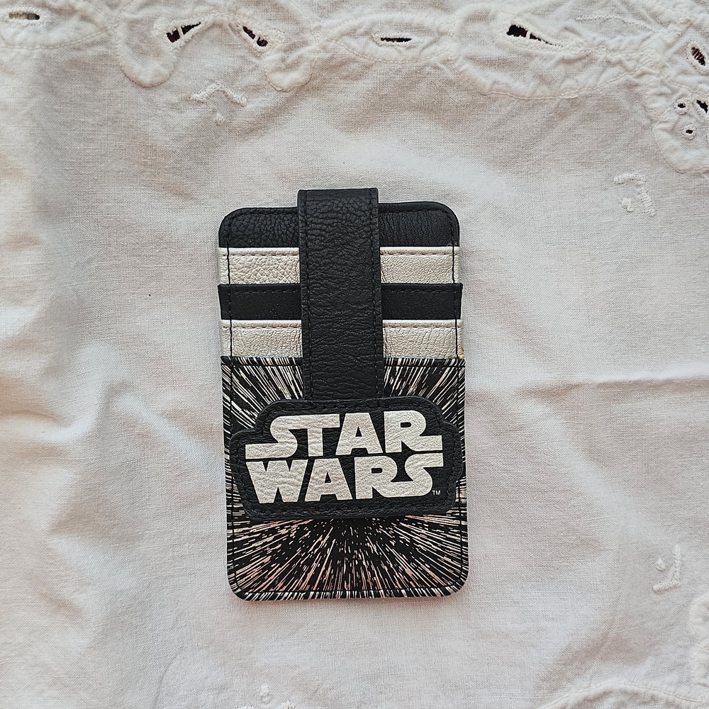 Star Wars Black and White Phone Card Holder
